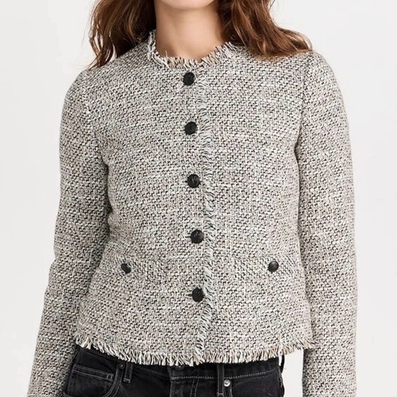 Rag & Bone Tweed Carmen Jacket size 10 - Picture 3 of 13